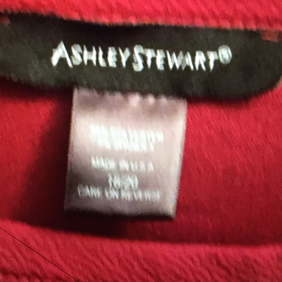 ASHLEY STEWART BLOUSE - Picture 2 of 4